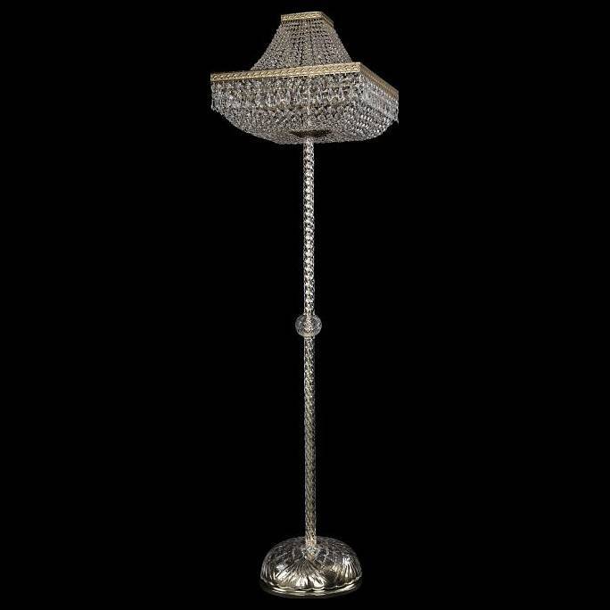 Торшер Bohemia Ivele Crystal 1901 высота 172 см 19012T3/H/45IV-172 G