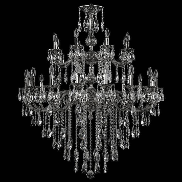 Подвесная люстра Bohemia Ivele Crystal 7201 72101/16+8/360/2d B NB