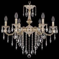 Подвесная люстра Bohemia Ivele Crystal 7201 72101/6/210 B GW