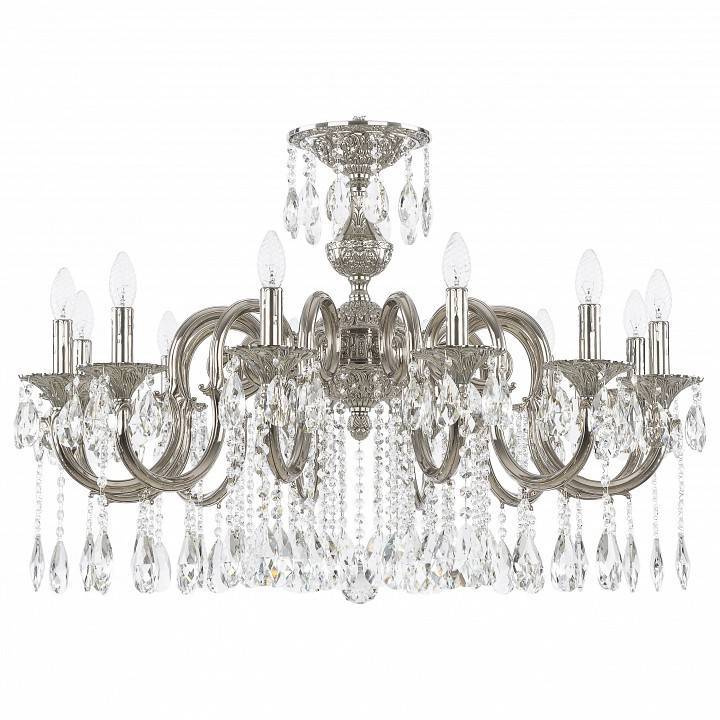 Подвесная люстра Bohemia Ivele Crystal 7203 72203/12/300 A Ni