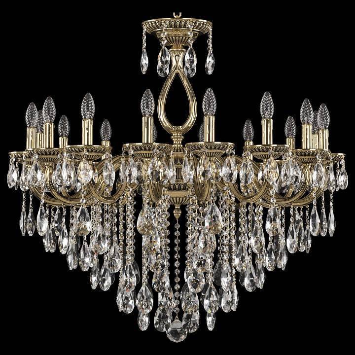 Подвесная люстра Bohemia Ivele Crystal 7501 75301/16/300 B GB