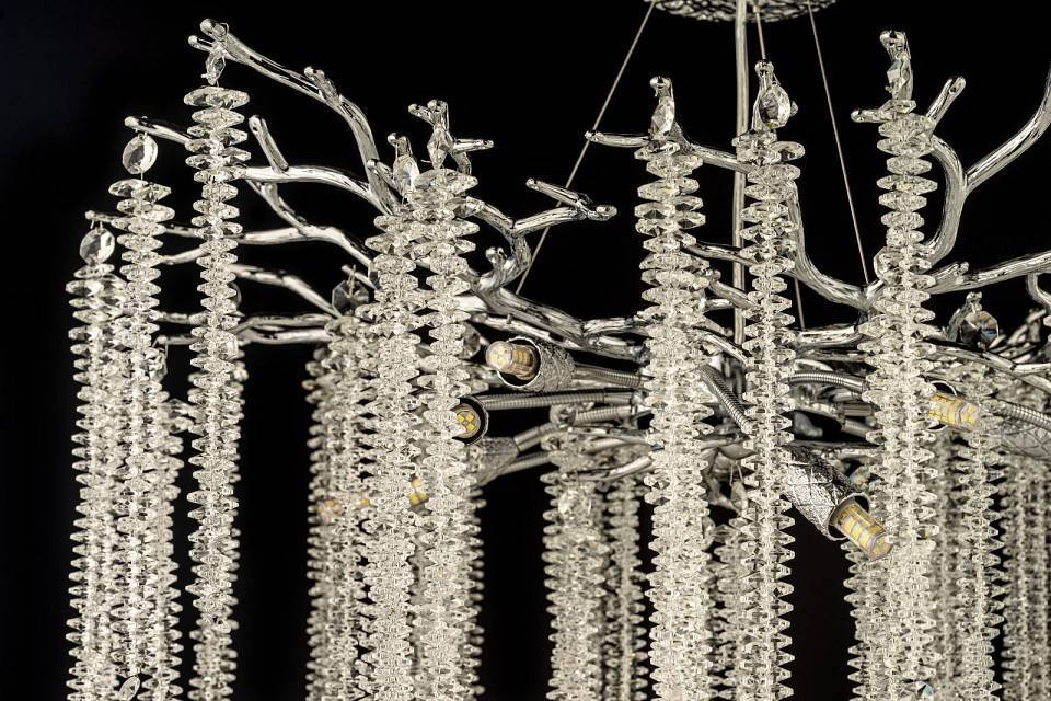 Подвесная люстра Dio DArte Nickel Tavenna H 1.5.76.100 N