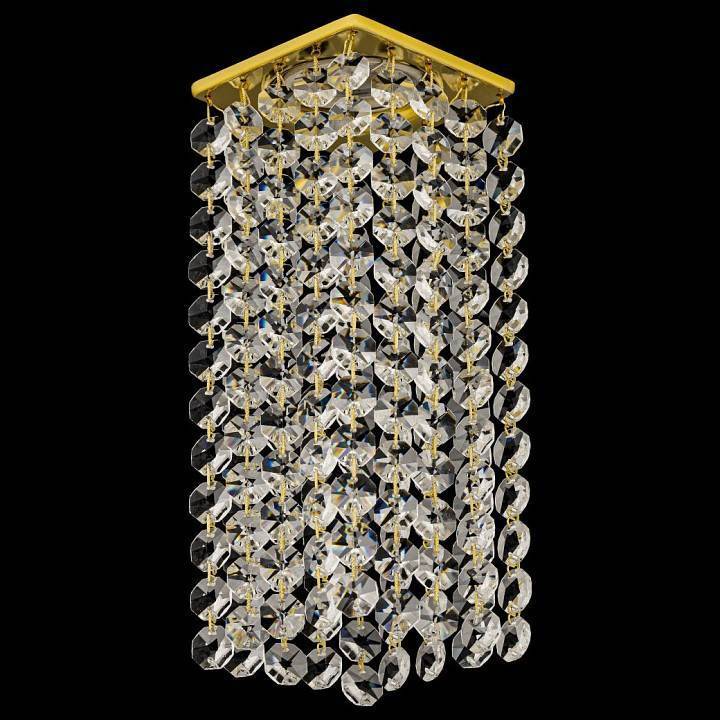 Встраиваемый светильник Dio DArte Tayo GU10 Золото Tayo GU10.5.14.8x8.109 G