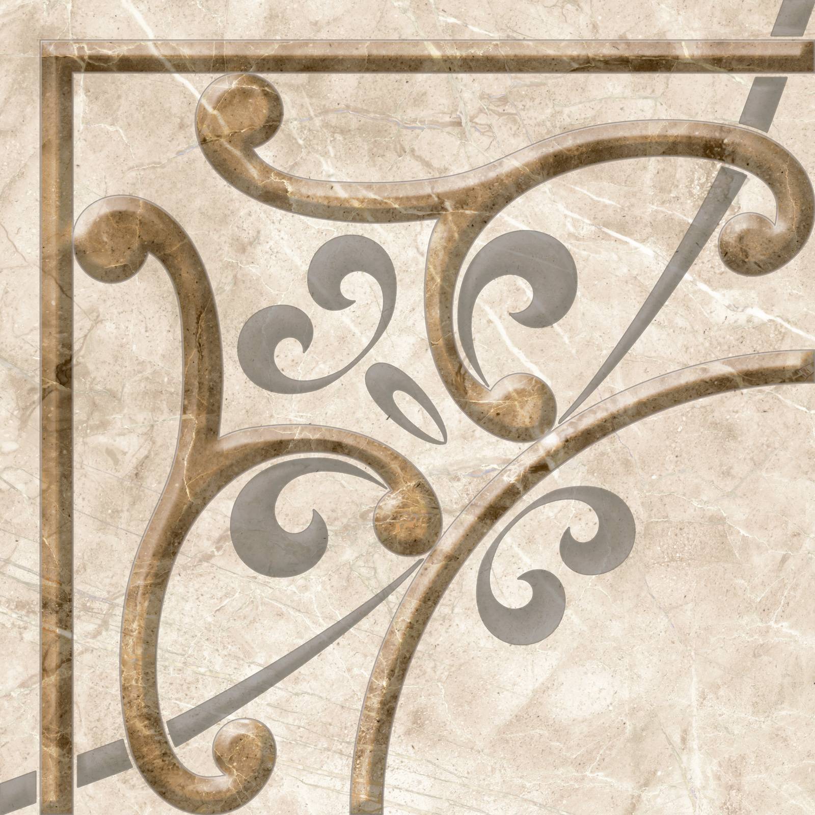 Декор Alma Ceramica Petra 418х418х8 мм DFU03PET004