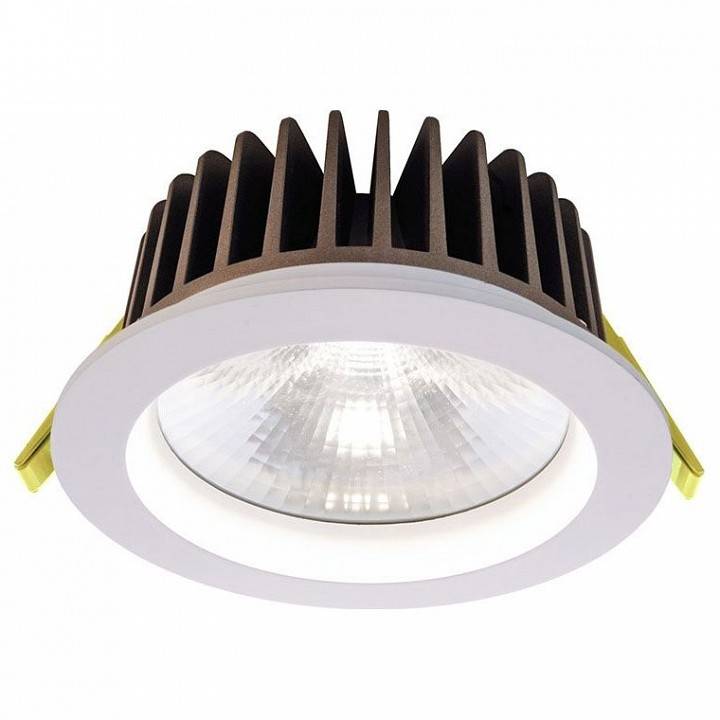 Встраиваемый светильник Deko-Light COB 130 18 Вт 3000K IP20 серебро 565181