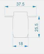 Набор из 10 заглушек для профиля Deko-Light H-ET-03-10 979201