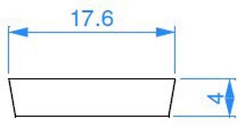 Профиль накладной Deko-Light I-01-12 серебристый 2000 мм 988025
