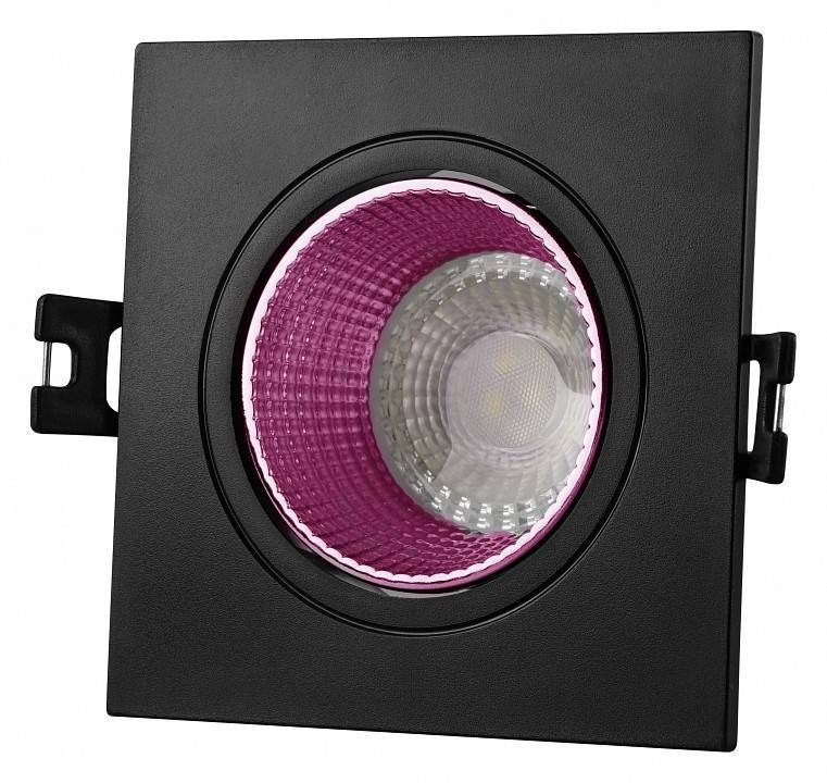 Встраиваемый светильник Denkirs DK3020 DK3071-BK+PI