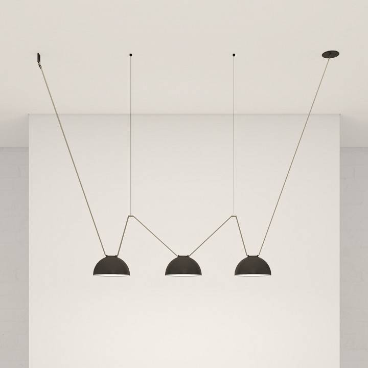 Комплект трековой системы Denkirs Belty SET светло-серый DK55SET01-01-LG