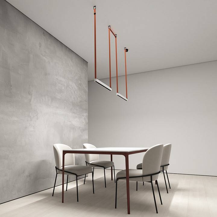 Комплект трековой системы Denkirs Belty SET DK55SET04-02-BR