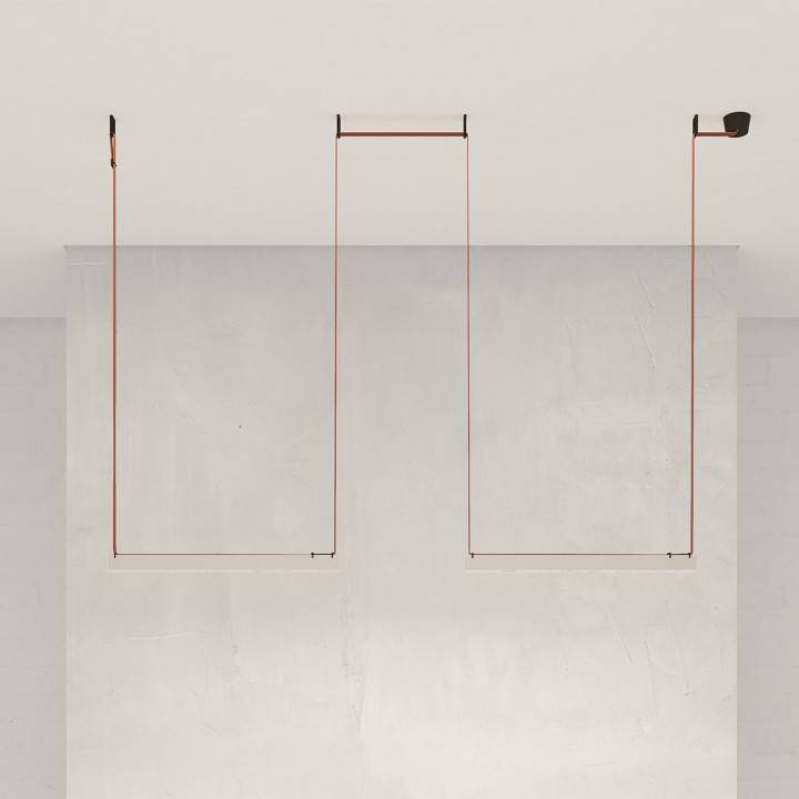 Комплект трековой системы Denkirs Belty SET DK55SET04-02-BR