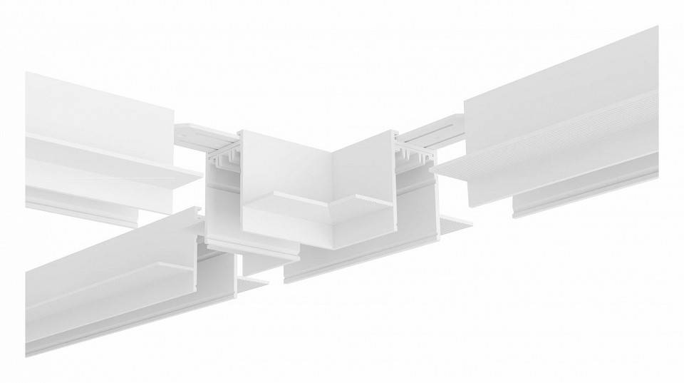 Соединитель T-образный для треков Denkirs SMART HIDE TR2113-WH