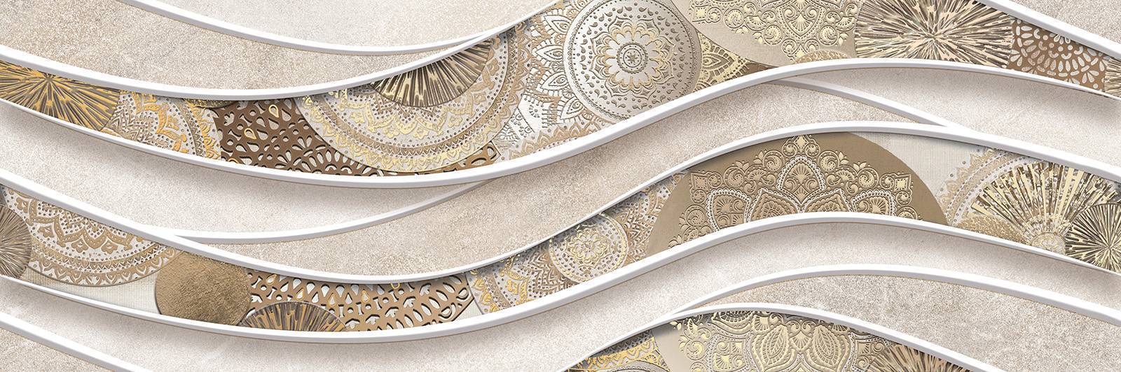 Декор Alma Ceramica Teira 246х740х10 мм (6 шт. в коробке) DWU12TEA04R