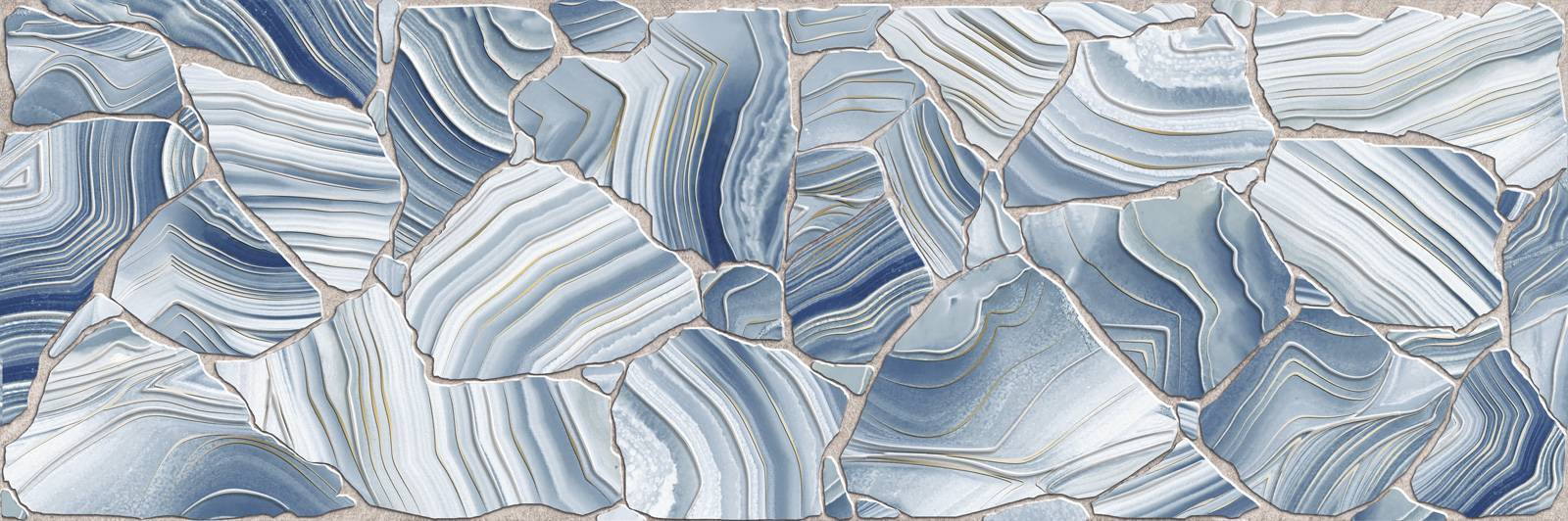 Декор Alma Ceramica Torres 246х740х10 мм (6 шт. в коробке) DWU12TRS60R