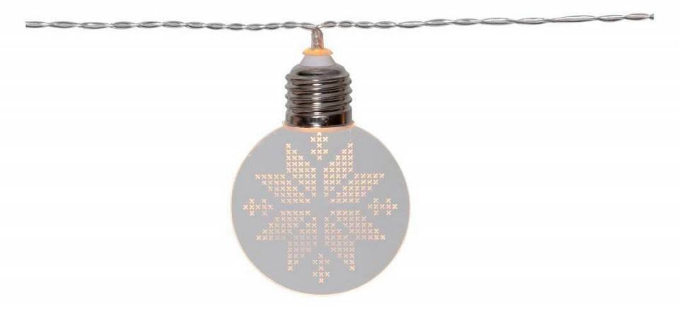 Гирлянда Нить Eglo Ornament 10LED на батарейках 411112