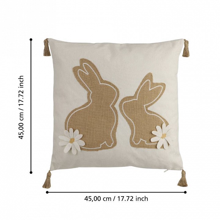 Подушка декоративная Eglo Chevery 45х45 см 420097