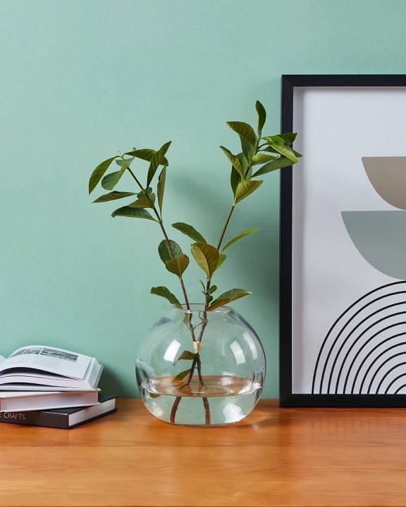 Ваза настольная Eglo Marosava стеклянная 170 мм 421241