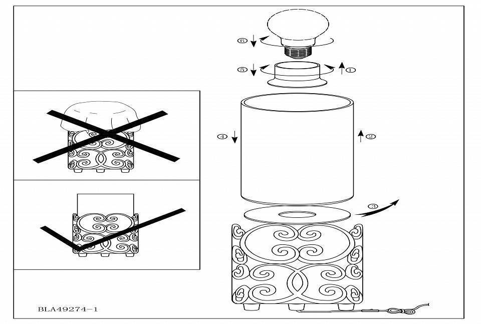Настольная лампа декоративная EGLO Cardigan 49274