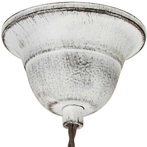 Подвесной светильник Eglo Talbot 2 1хE27 Ø200 мм черный/белый 49717