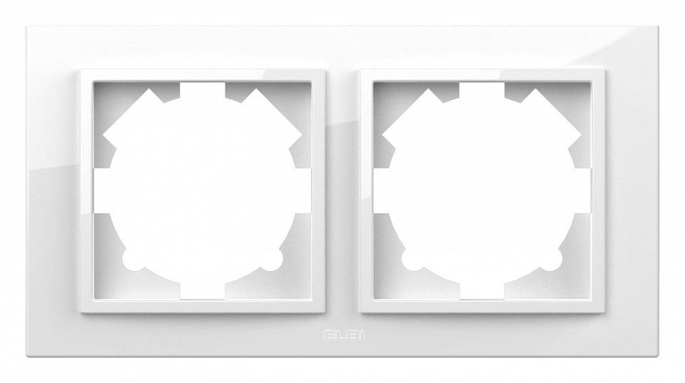 Рамка на 2 поста Elbi Eleсtriс Zena 500-015600-226