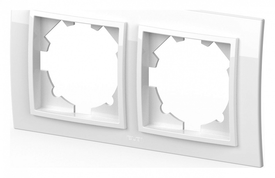 Рамка на 2 поста Elbi Eleсtriс Zena 500-015600-226