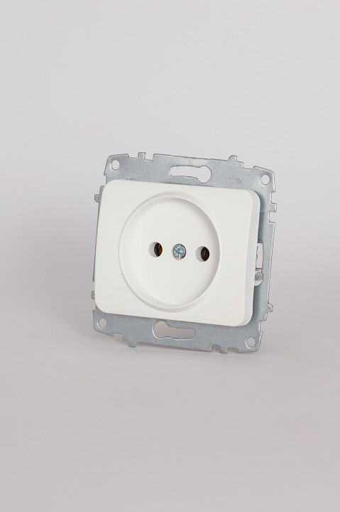 Розетка без заземления, без рамки Elbi Eleсtriс Jazz 607-016200-215