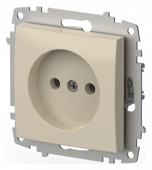 Розетка без заземления, без рамки Elbi Eleсtriс Zena Vega 609-010300-215