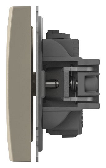 Розетка без заземления, без рамки Elbi Eleсtriс Zena Vega 609-010300-215