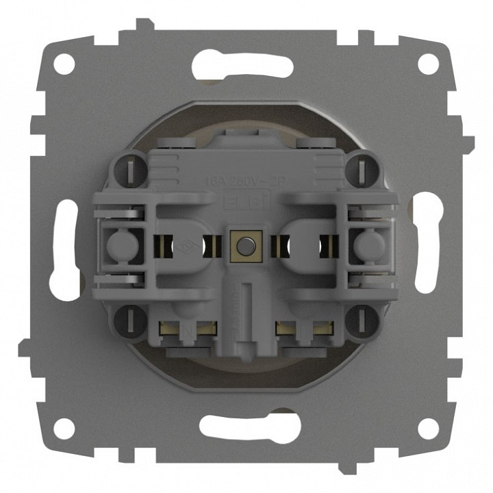 Розетка без заземления, без рамки Elbi Eleсtriс Zena Vega 609-010300-215