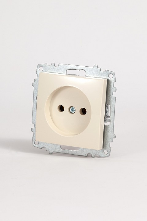 Розетка без заземления, без рамки Elbi Eleсtriс Zena Vega 609-010300-215