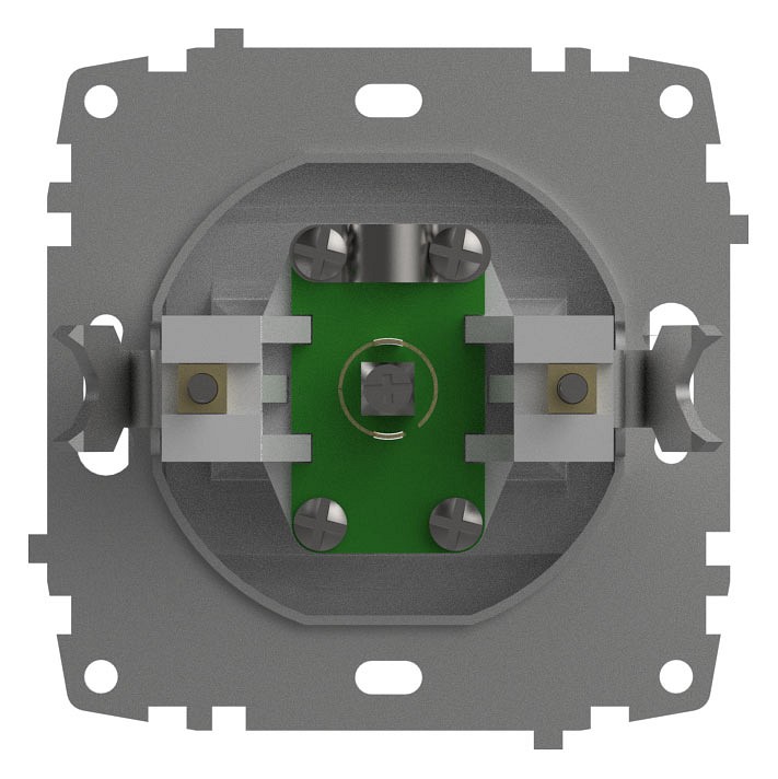 ТВ-розетка оконечная без рамки Elbi Eleсtriс Zena Vega 609-015600-246