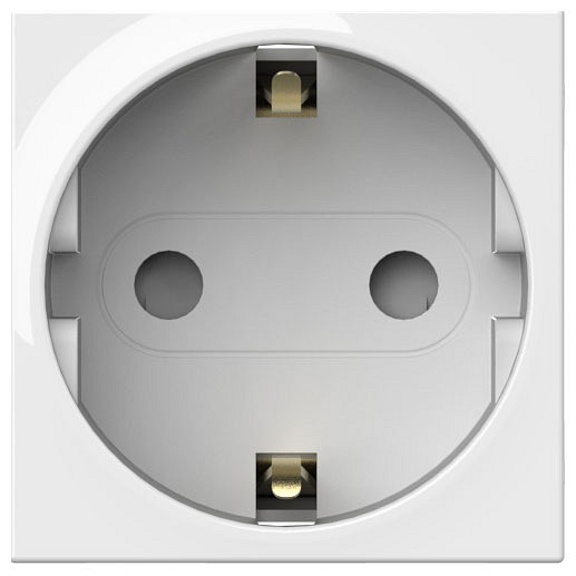 Розетка с заземлением, без рамки Elbi Eleсtriс Moda Vox 611-040232-217