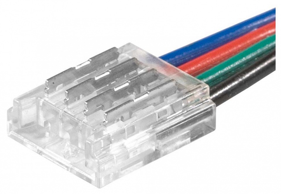 Соединитель лент линейный жесткий ELFLED STD Conn-4p/w-SMD-10mm