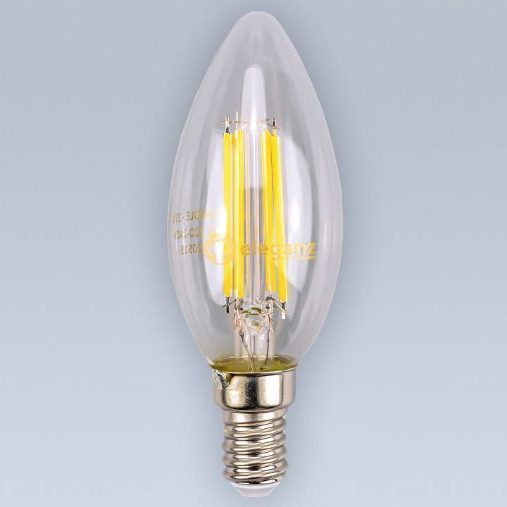 Лампа светодиодная Eleganz  E14 10Вт 3000K 13621