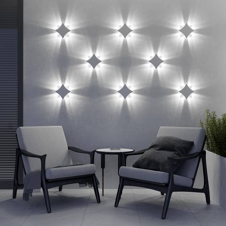 Накладной светильник Elektrostandard Twinky 1631 TECHNO LED белый a051822