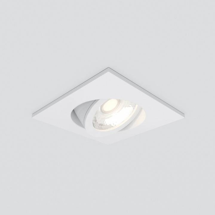 Встраиваемый светильник Elektrostandard 15273/LED белый/хром a056032