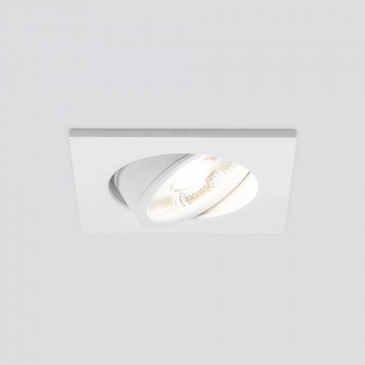 Встраиваемый светильник Elektrostandard 15273/LED белый/хром a056032
