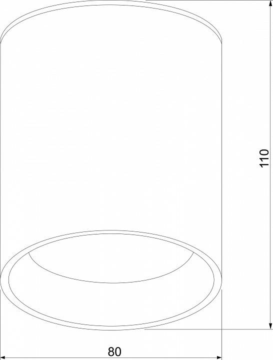 Накладной светильник Elektrostandard Light LED a056229