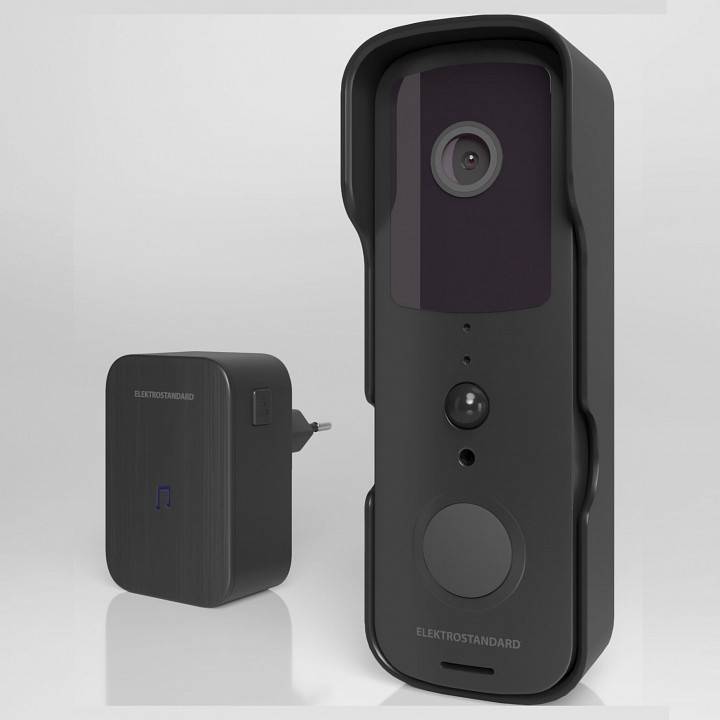 Видеозвонок умный Elektrostandard 76105/00 черный a059338