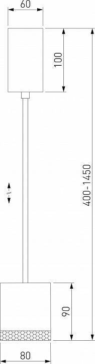 Подвесной светильник Elektrostandard Lead a062414