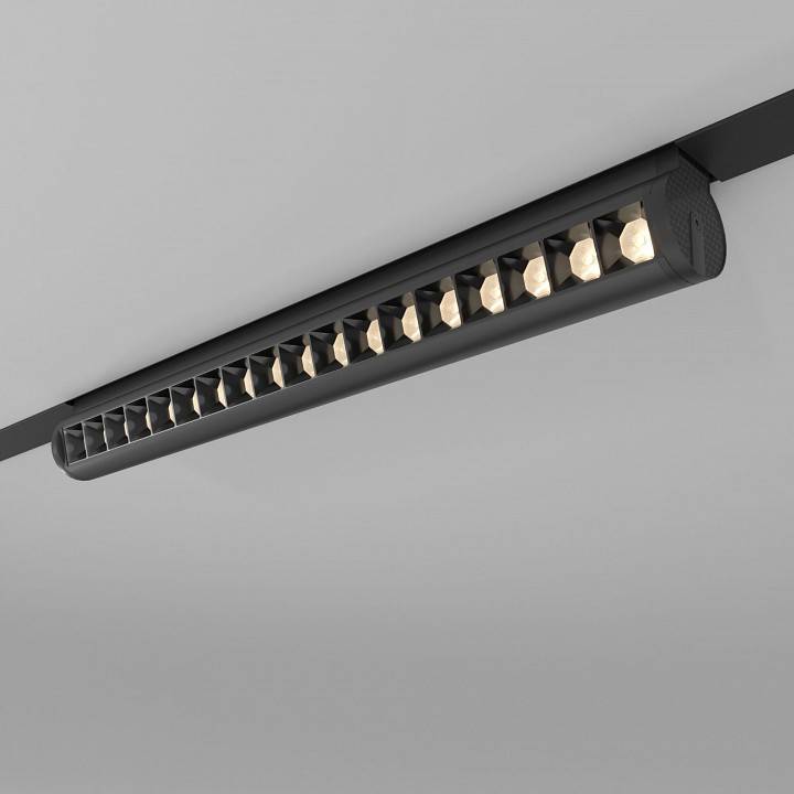 Накладной светильник Elektrostandard Slim Magnetic 12 Вт 3000 К черный a062998