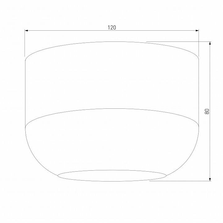 Накладной светильник Elektrostandard Onde a064199