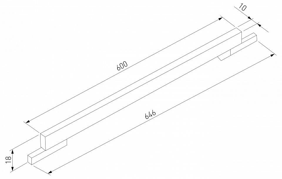 Встраиваемый светильник Elektrostandard Mini Magnetic a065654
