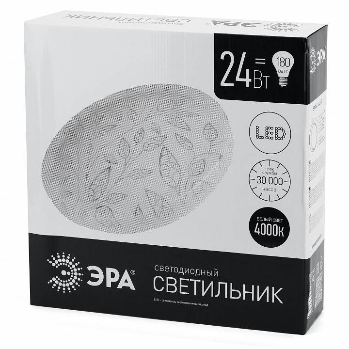 Светильник светодиодный накладной ЭРА SPB-6 24 Вт 4000К SPB-6-24-4K (C)