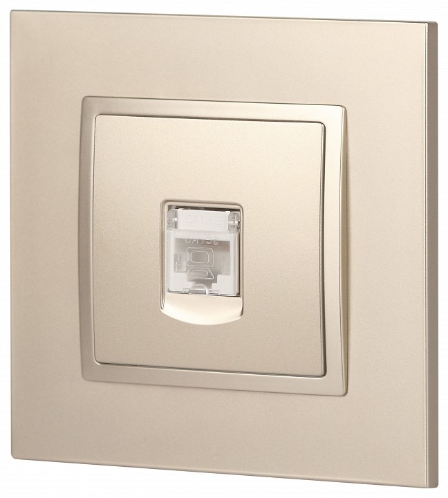 Розетка Ethernet RJ-45 без рамки Эра Эра Elegance 14-3107-04