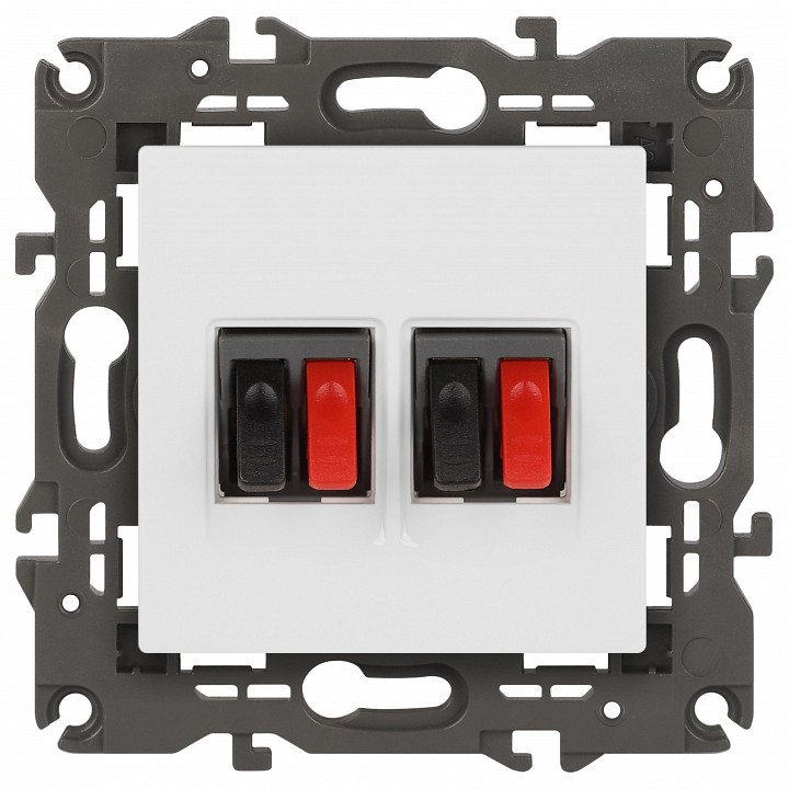 Розетка акустическая без рамки Эра Эра Elegance 14-3112-01