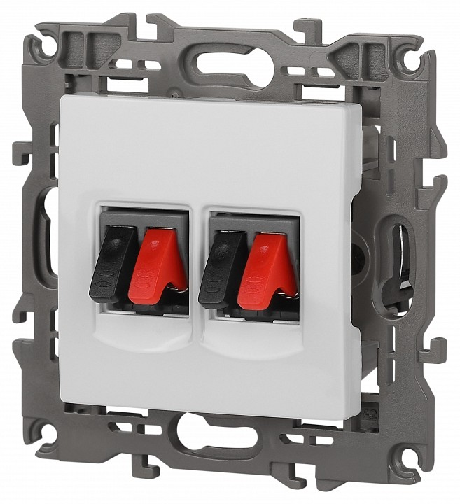 Розетка акустическая без рамки Эра Эра Elegance 14-3112-01