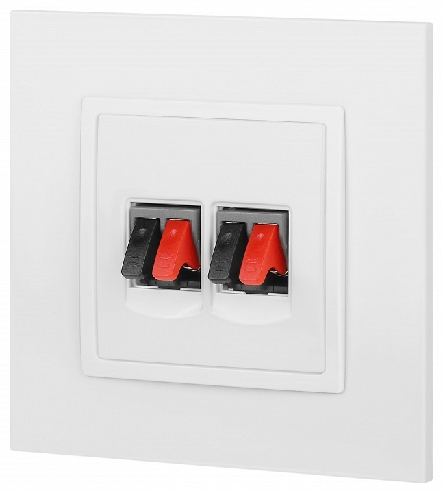 Розетка акустическая без рамки Эра Эра Elegance 14-3112-01