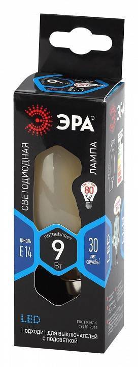 Лампа светодиодная ЭРА E14 9 Вт 4000 K свеча Б0046996