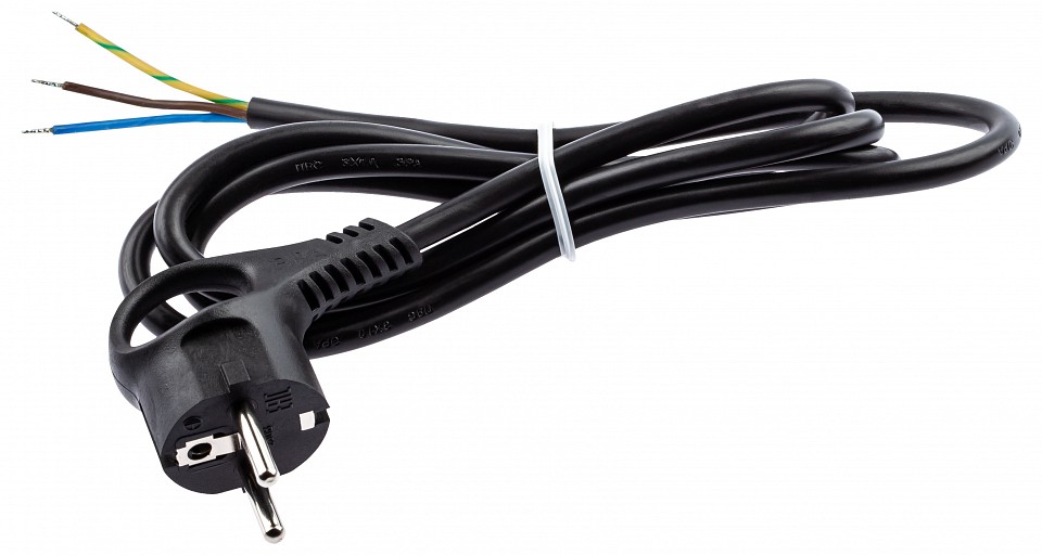 Сетевой провод Эра  U-3x1,5-1,5m-B